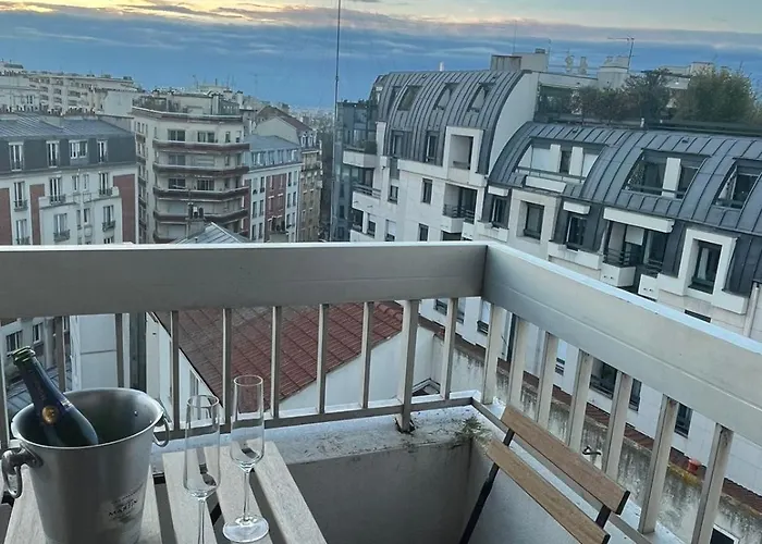 Appartement Buttes Chaumont - Free Parking *